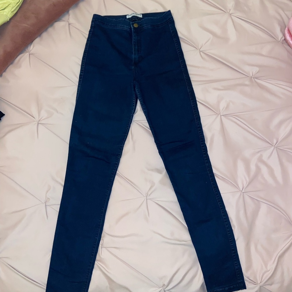 American Apparel Easy Jeans in dark wash blue